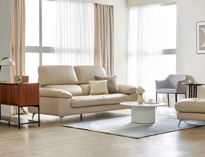 Sofa băng da MS005 3