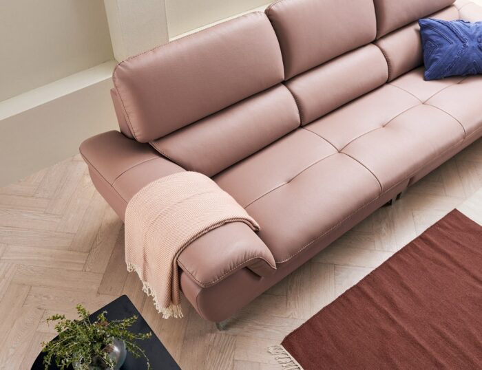 Sofa băng da MS009 4