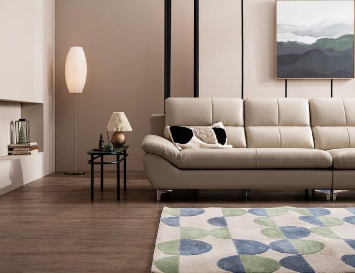 Sofa băng da MS021 4