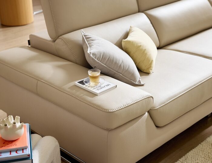Sofa băng da MS026 4
