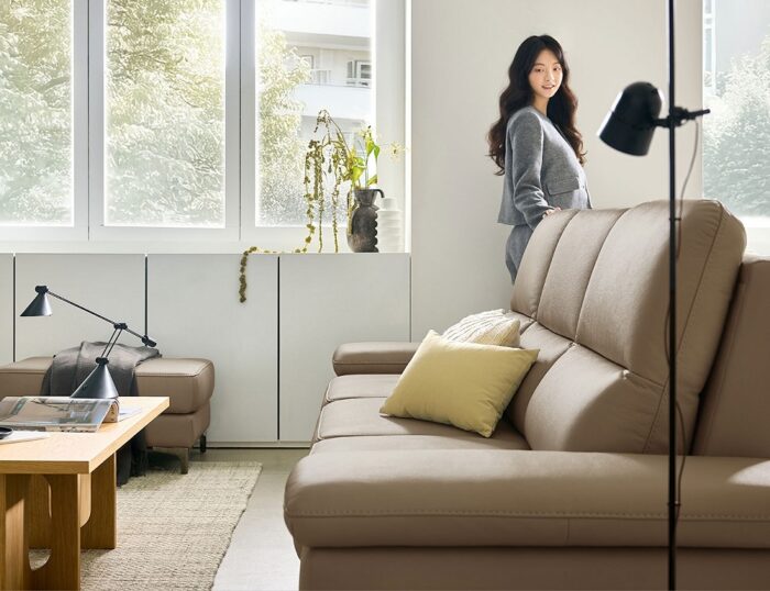 Sofa băng da MS030 3