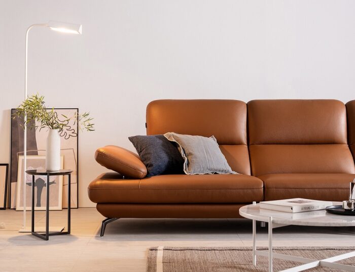 Sofa băng da MS031 3