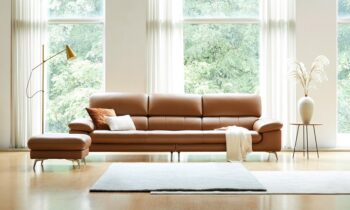 Sofa băng da MS036