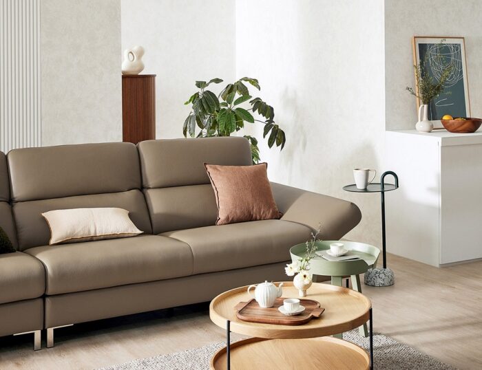 Sofa băng da MS046 3
