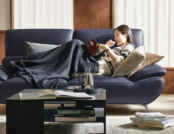 Sofa băng da MS051 4