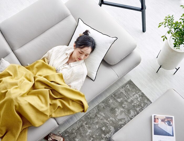 Sofa băng da MS054 4