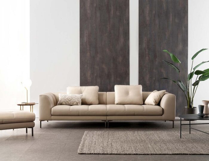 Sofa băng da MS070