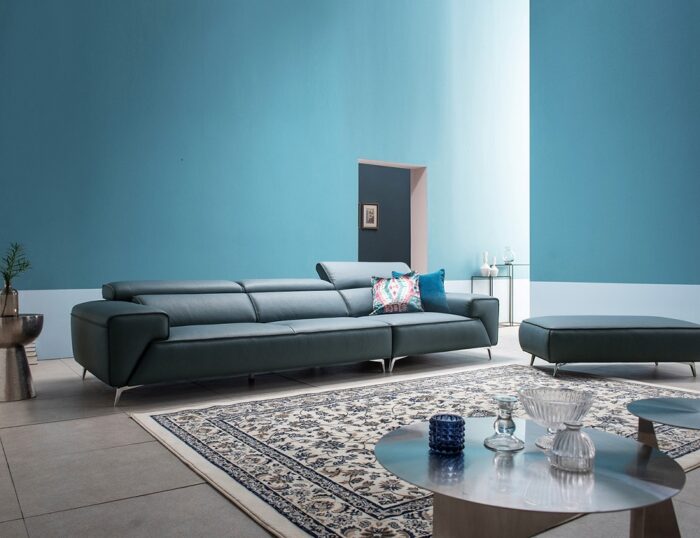 Sofa băng da MS082 2