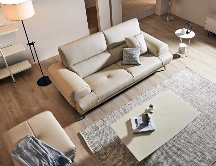 Sofa băng da MS083 3