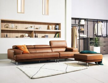 Sofa băng da MS086