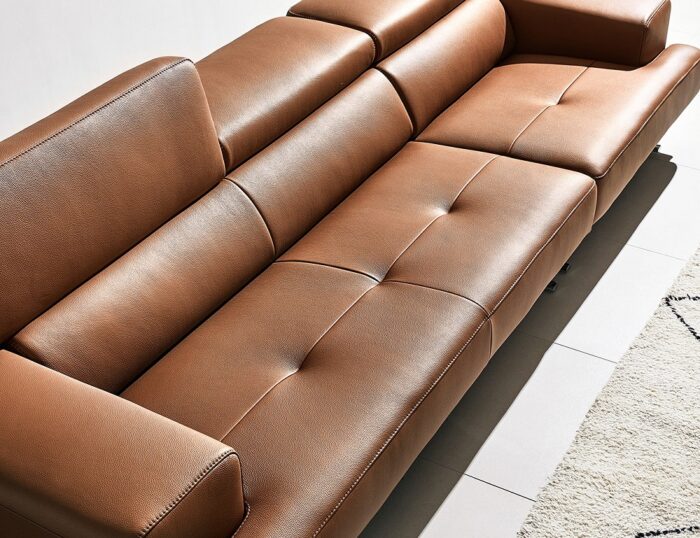 Sofa băng da MS086 4