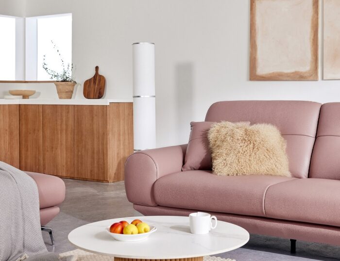 Sofa băng da MS102 3