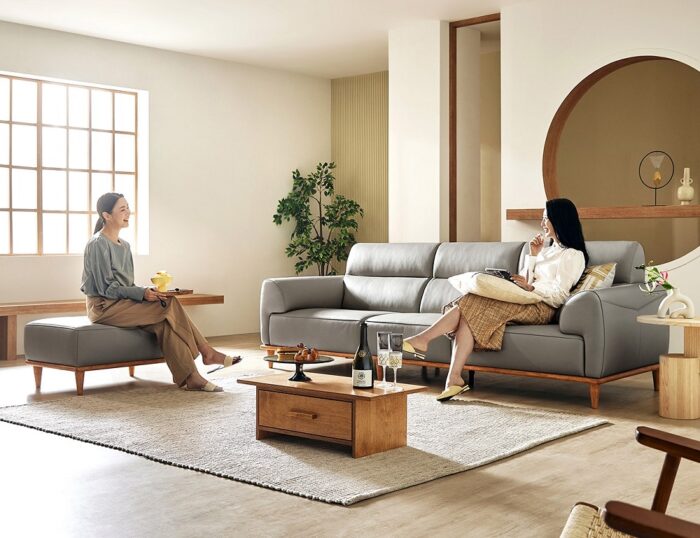 Sofa băng da MS111 2
