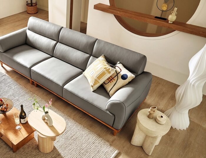 Sofa băng da MS111 4