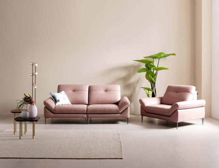 Sofa băng da MS112 3