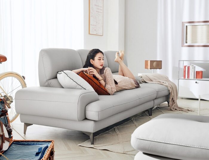 Sofa băng da MS113 4