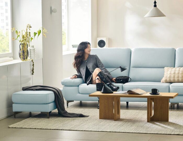 Sofa băng da MS116 3