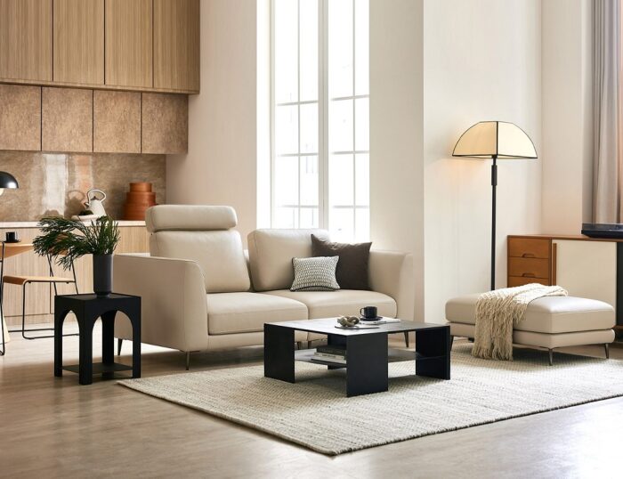 Sofa băng da MS126 3