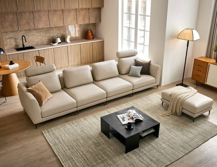 Sofa băng da MS127 2