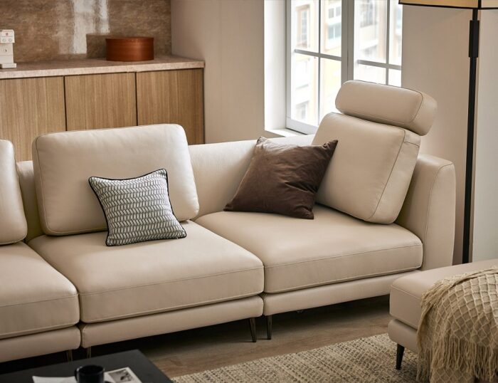 Sofa băng da MS127 4