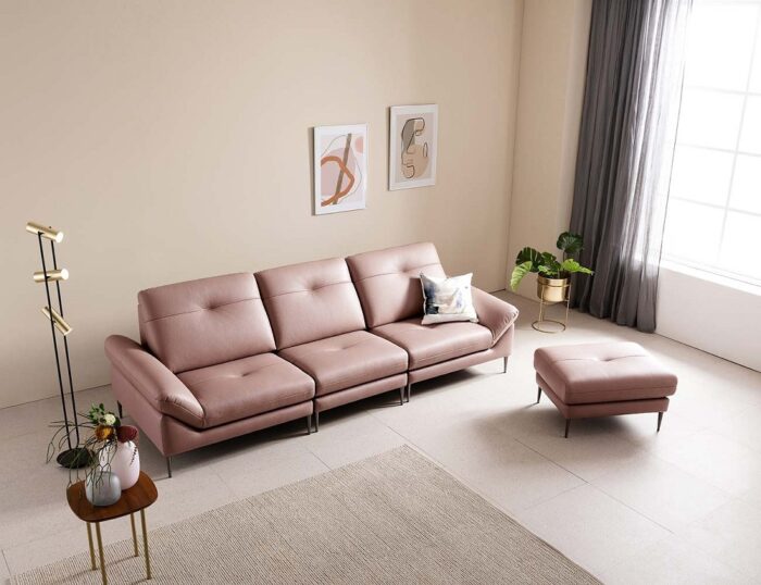 Sofa băng da MS128 2
