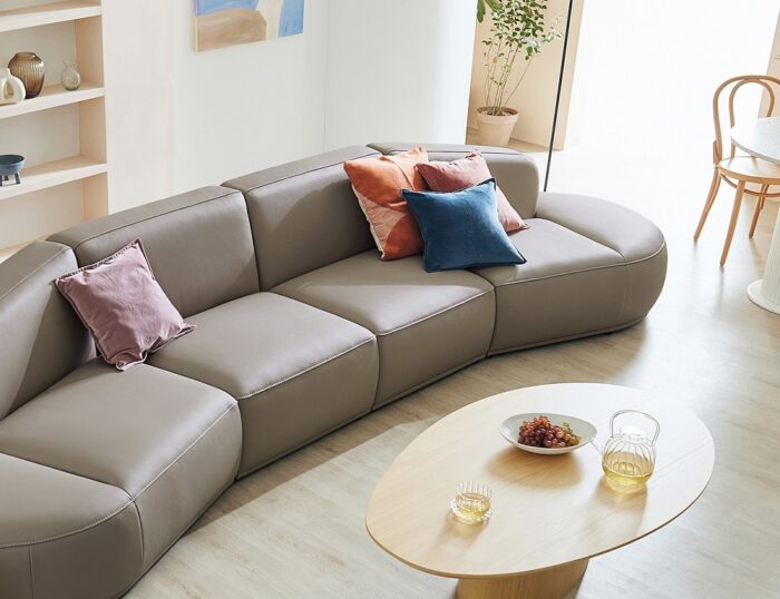 Sofa băng da MS149 3