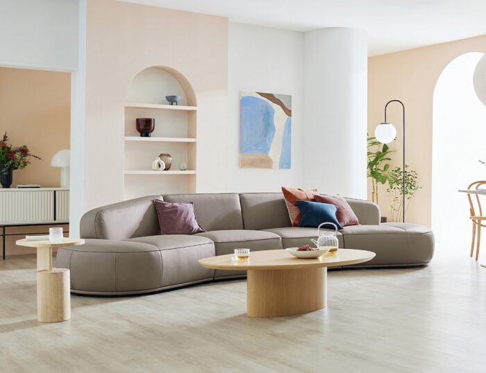 Sofa băng da MS149