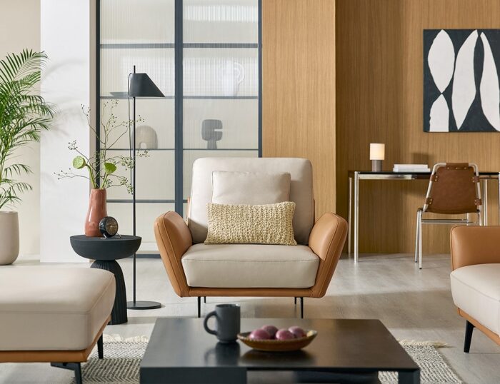 Sofa đơn da MS133 2