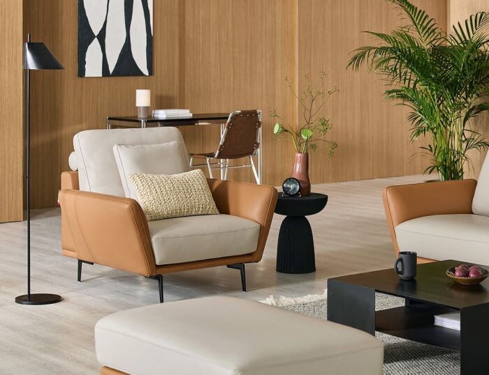 Sofa đơn da MS133 3