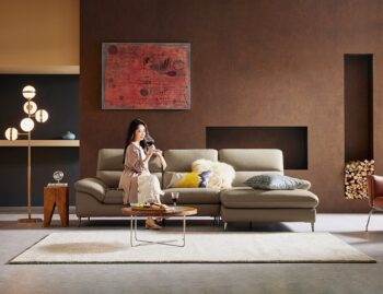 Sofa góc da MS055