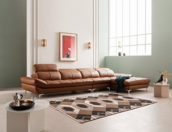 Sofa góc da MS059