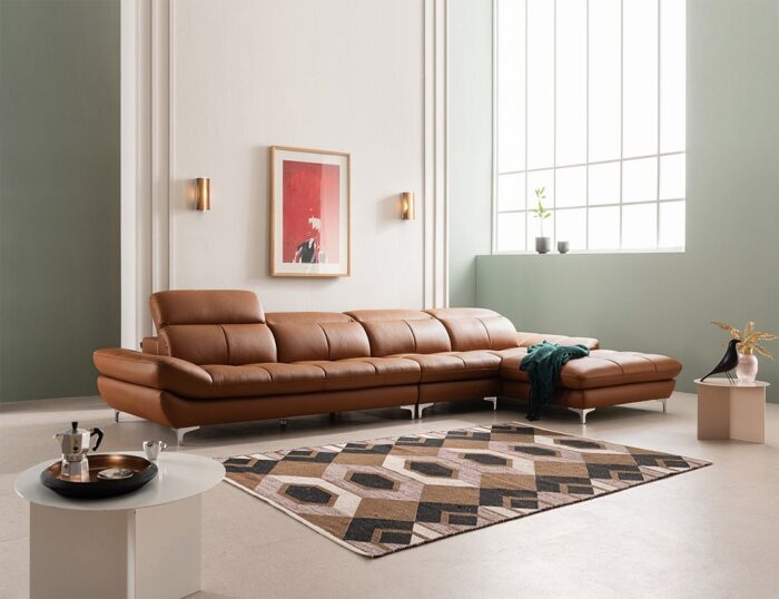 Sofa góc da MS059