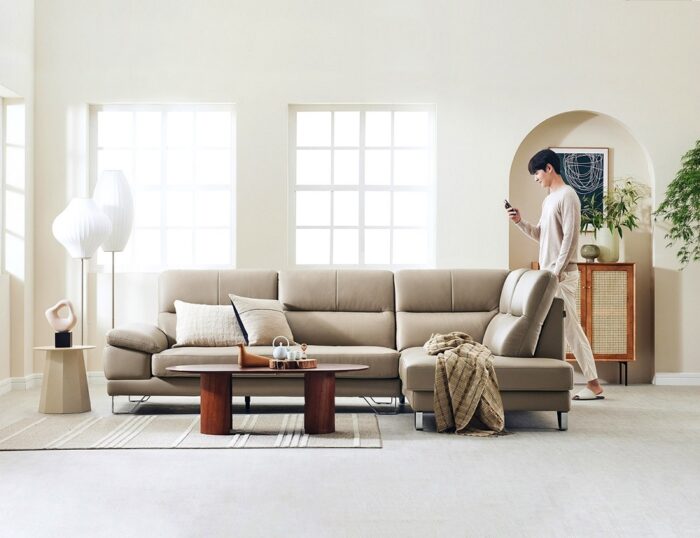 Sofa góc da MS076 2