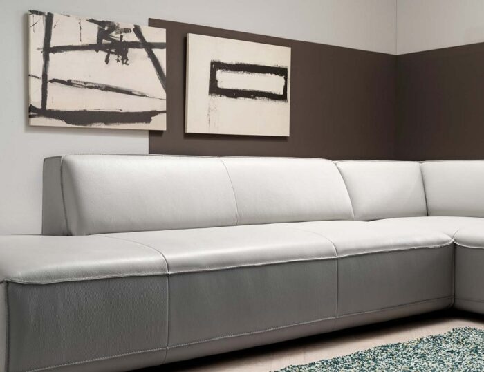 Sofa góc da MS085 3