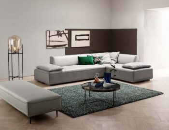 Sofa góc da MS085