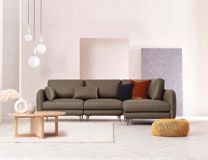Sofa góc da MS089 2
