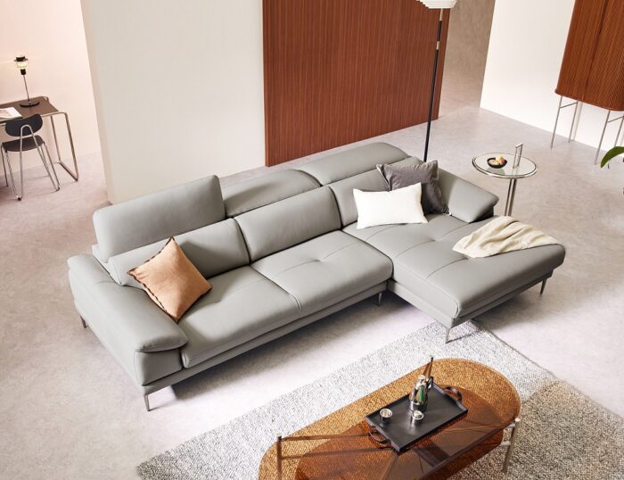 Sofa góc da MS091
