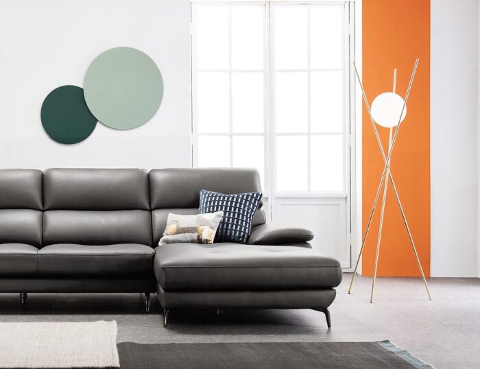 Sofa góc da MS092 3