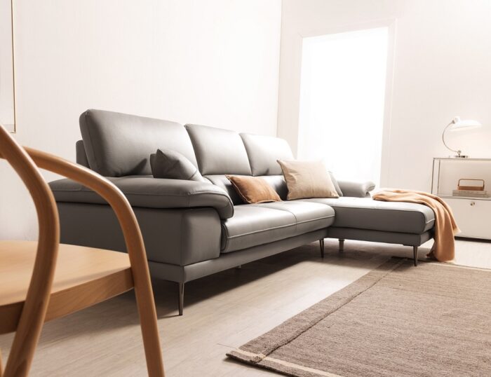 Sofa góc da MS095 3