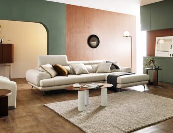Sofa góc da MS097