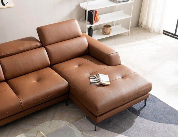 Sofa góc da MS098 4