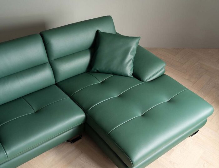 Sofa góc da MS100 5