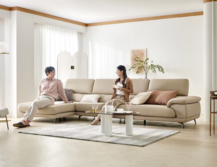 Sofa góc da MS108