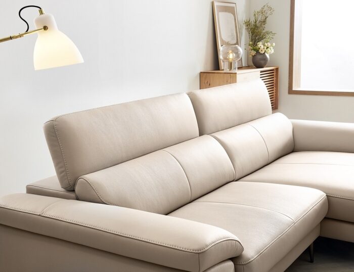 Sofa góc da MS109 3
