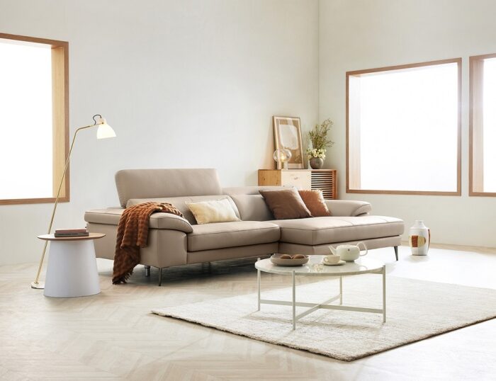 Sofa góc da MS109
